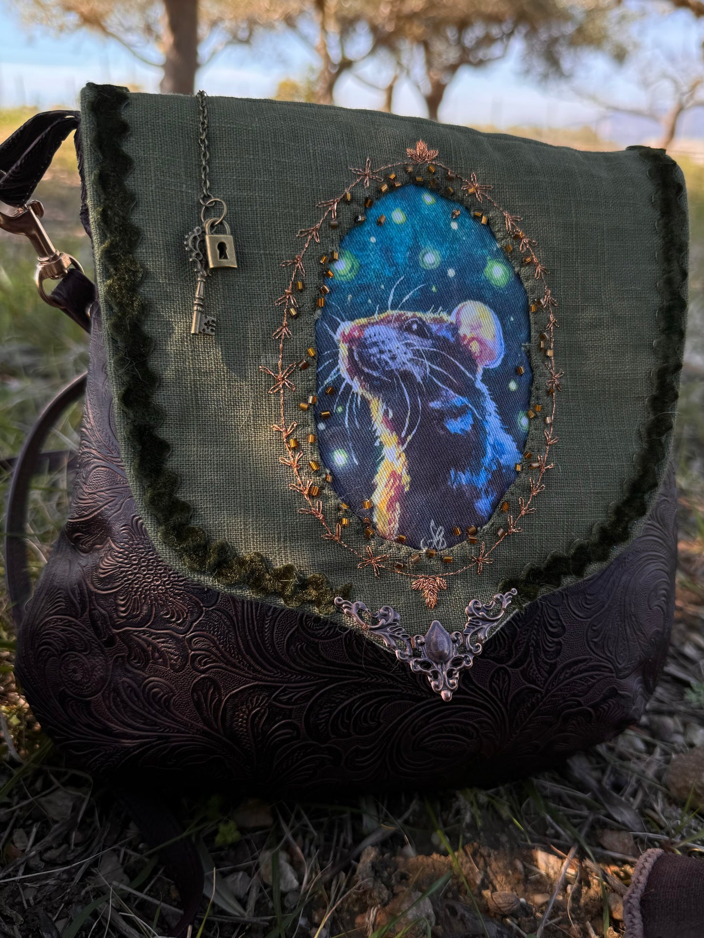 TO ORDER: Rat Spirit Animal Bag (Processing time 45 days)