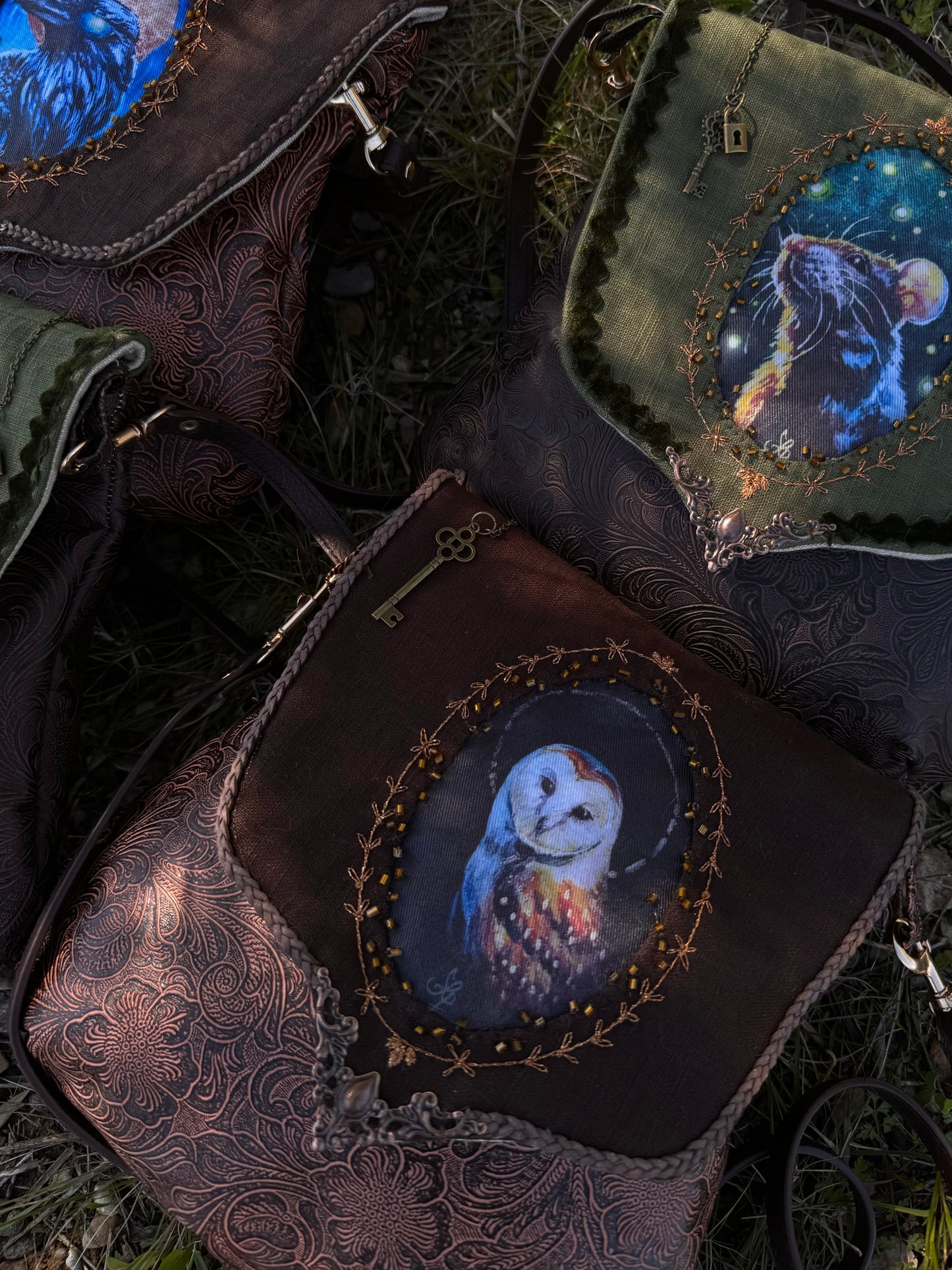 TO ORDER: Barn Owl Spirit Animal Bag (Processing time 20 days)