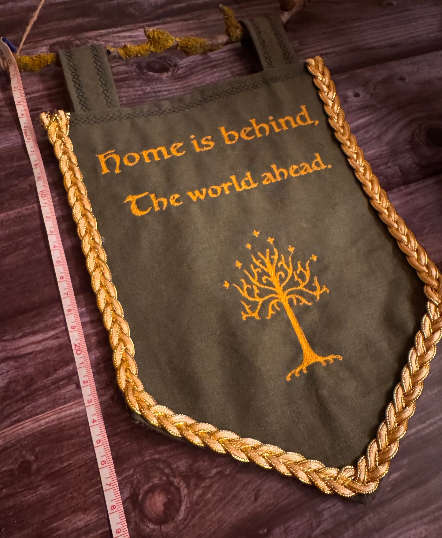 Tolkien Embroidered Banner🌿✨