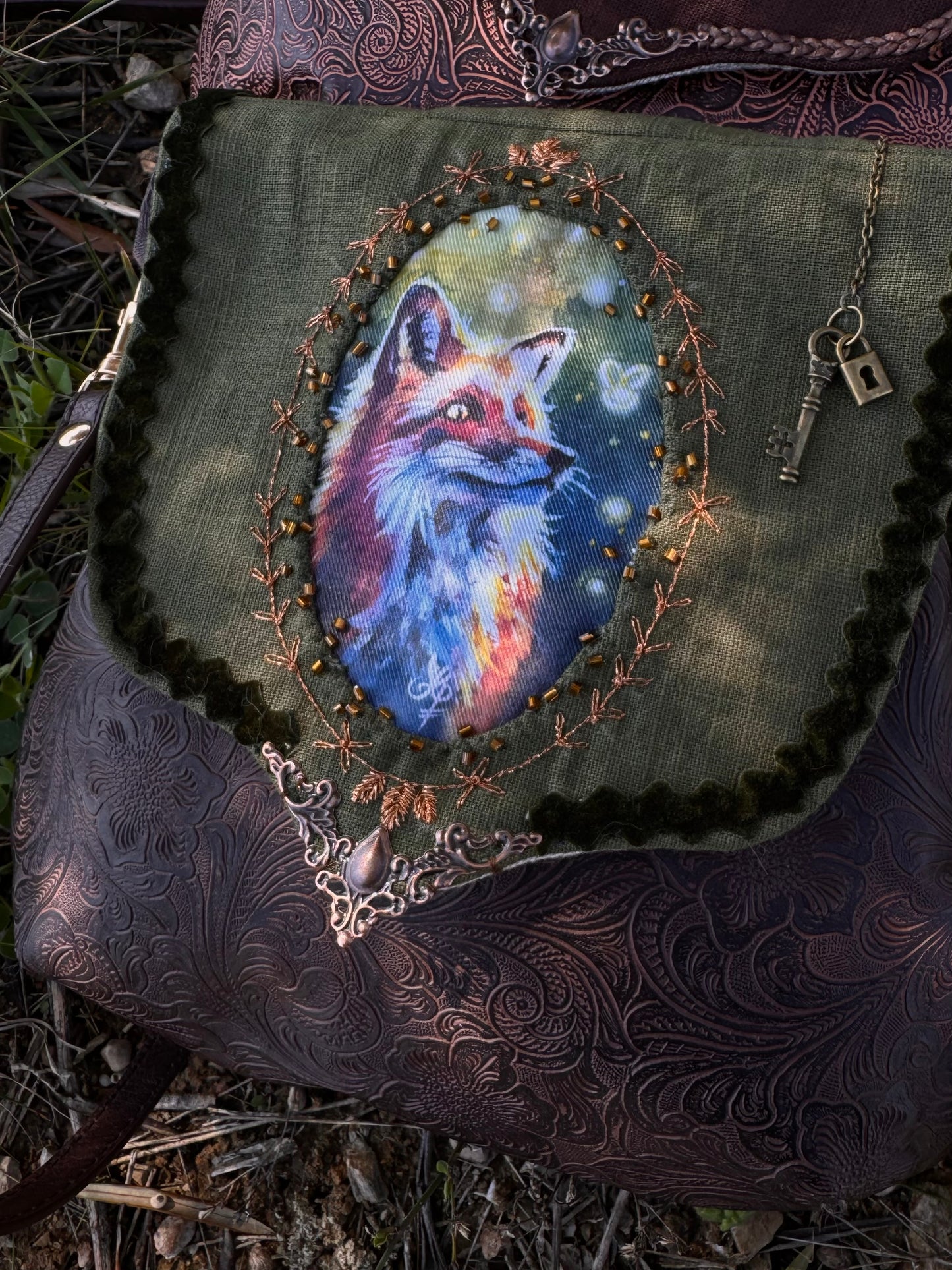 TO ORDER Fox Spirit Animal Bag (Processing time 20 days)
