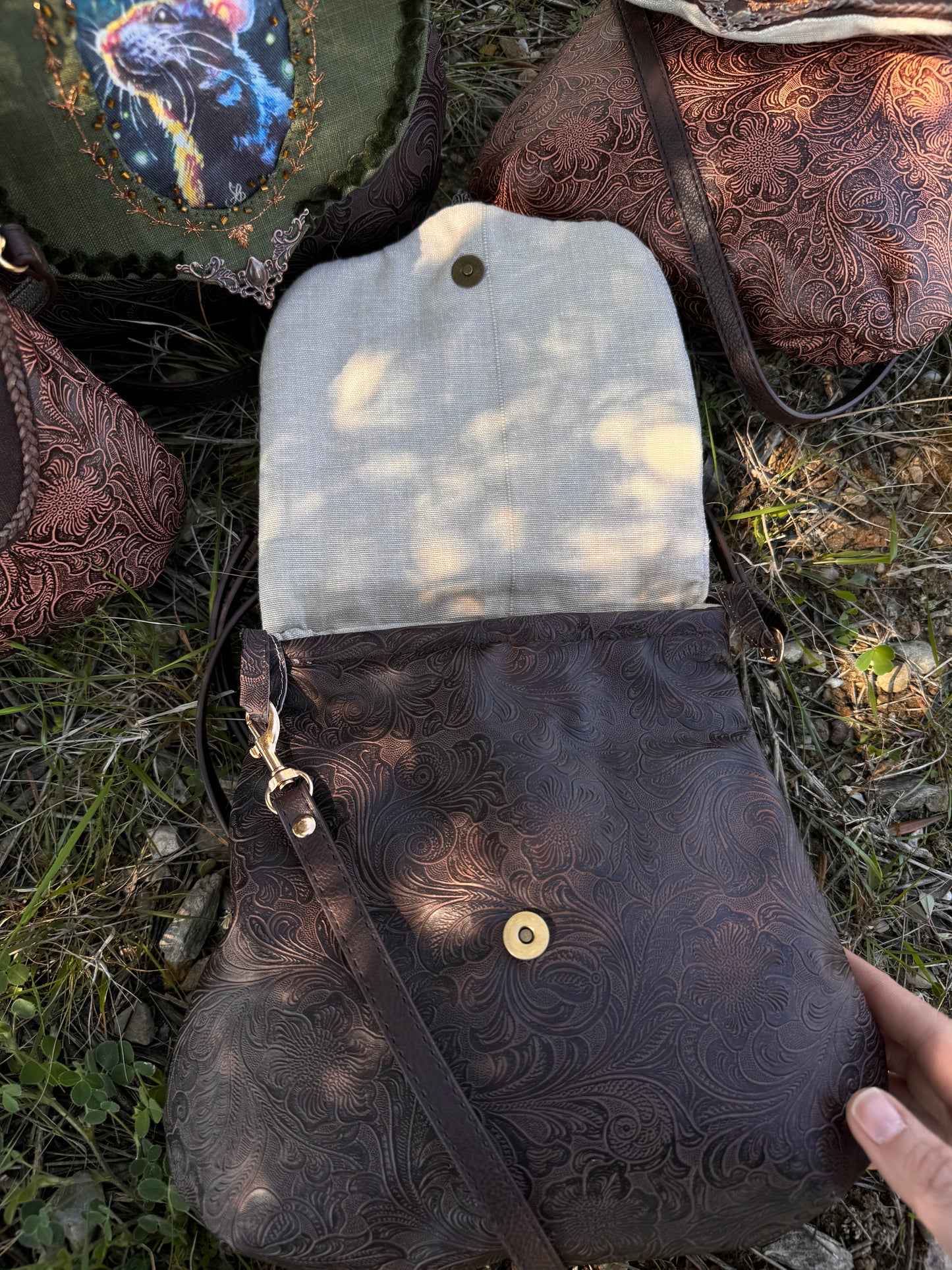 TO ORDER CROW Spirit Animal Bag (Processing time 45 days)