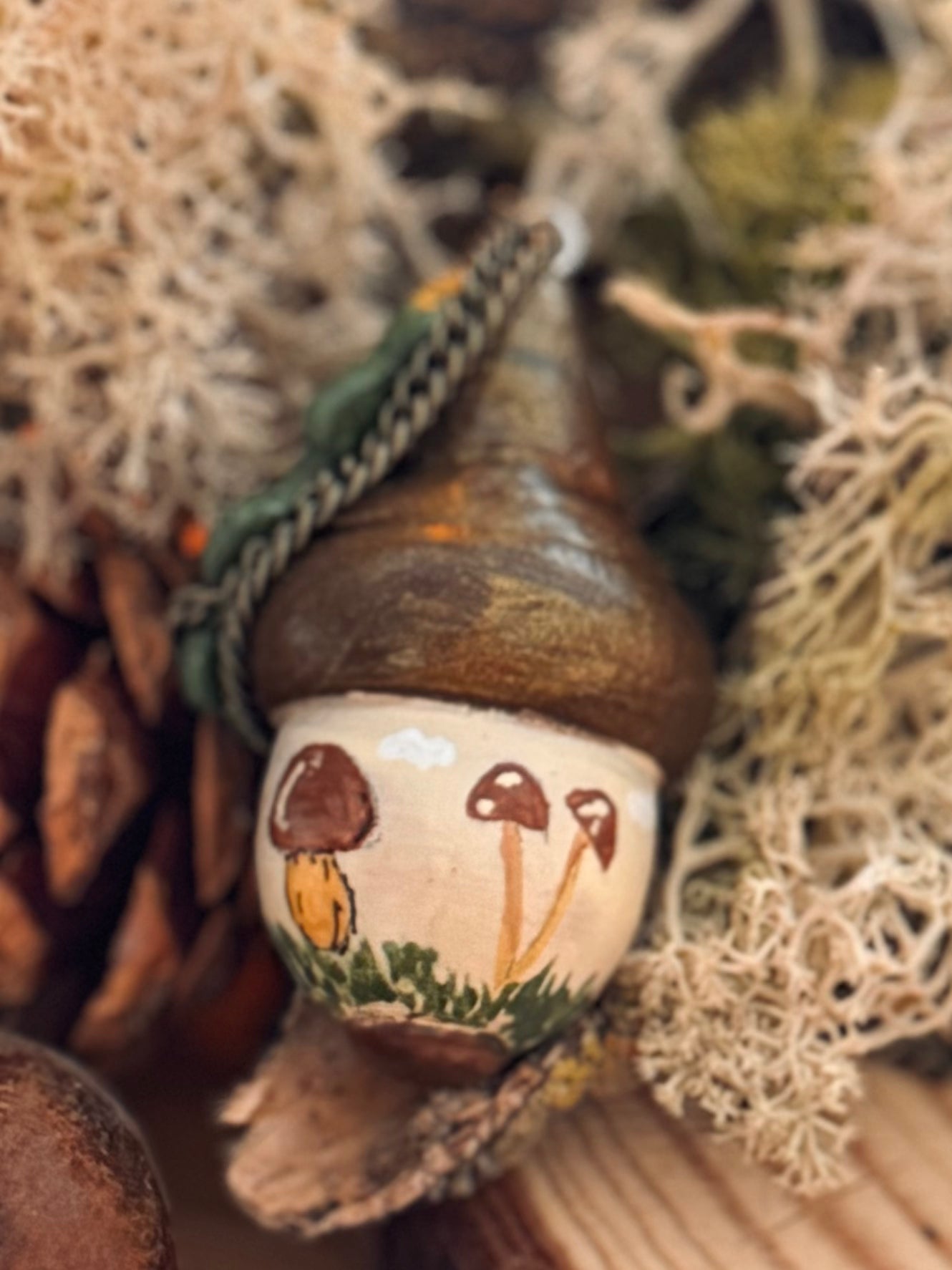 Faery Acorn with Hedgehog necklace ✨FREE SHIPPING✨
