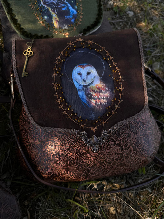 TO ORDER: Barn Owl Spirit Animal Bag (Processing time 45 days)